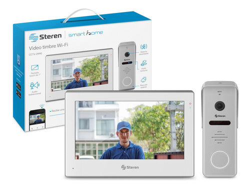 Video Timbre Wi-fi* Con Pantalla Touch A Color De 7, Compat