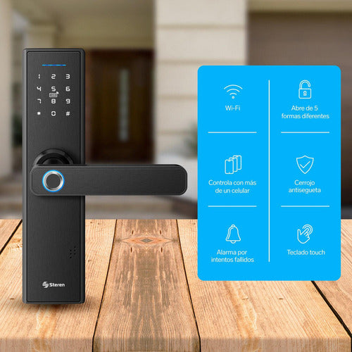 Cerradura Digital Wi-fi De Seguridad | Lock-500