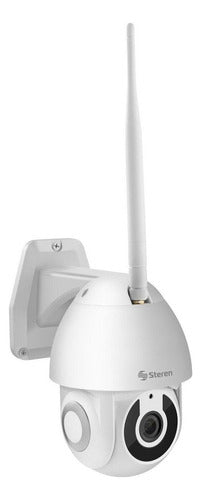 Cámara Steren Smart Home 360 Cctv-235 Blanca 4mp