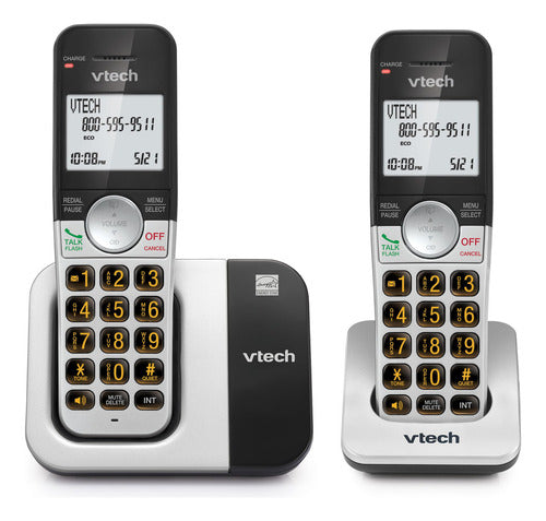 Vtech Vg231-2 Teléfono Inalámbrico Dect 6.0 Grande 2 Tel