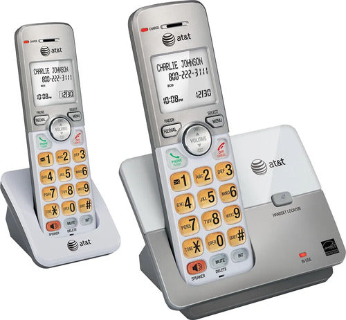 Juego De 2 Teléfonos At&t El51203 Inalámbrico Caja Abierta