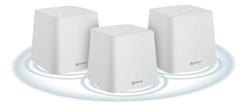 Sistema Smart Wi-fi Mesh Triple, 2,4 Ghz Y 5 Ghz (b/g/n/a/ac