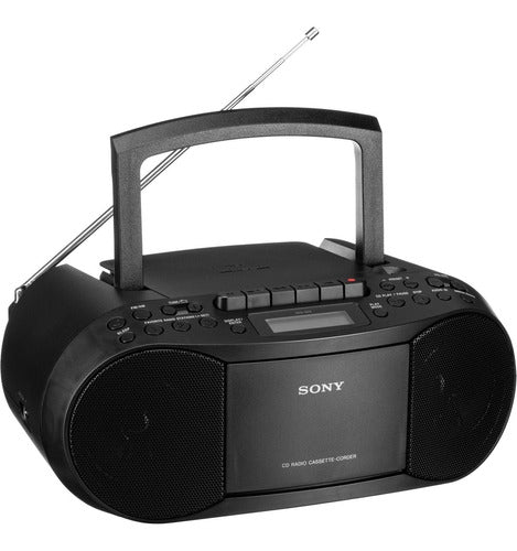 Grabadora Sony Cfds70 Cd Cassete Radio Am/fm Mp3 Boombox