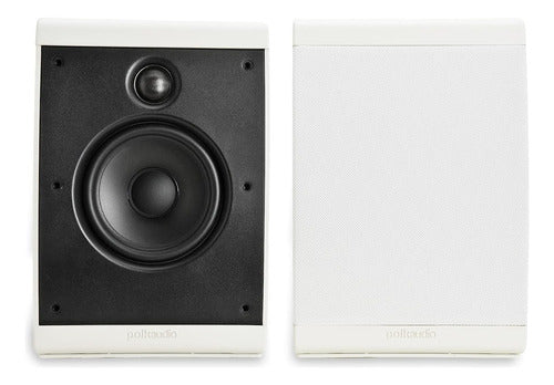 Par De Bocinas Polk Audio Owm3 Altavoz Negro O Blanco
