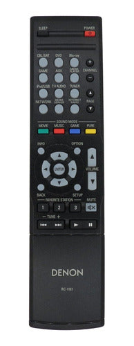 Control Remoto Mando A Distancia Denon Rc1181 Para Avre300