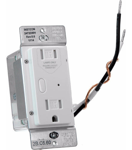 Insteon Contacto Dimmer Inteligente Para Lampara 2472dwh
