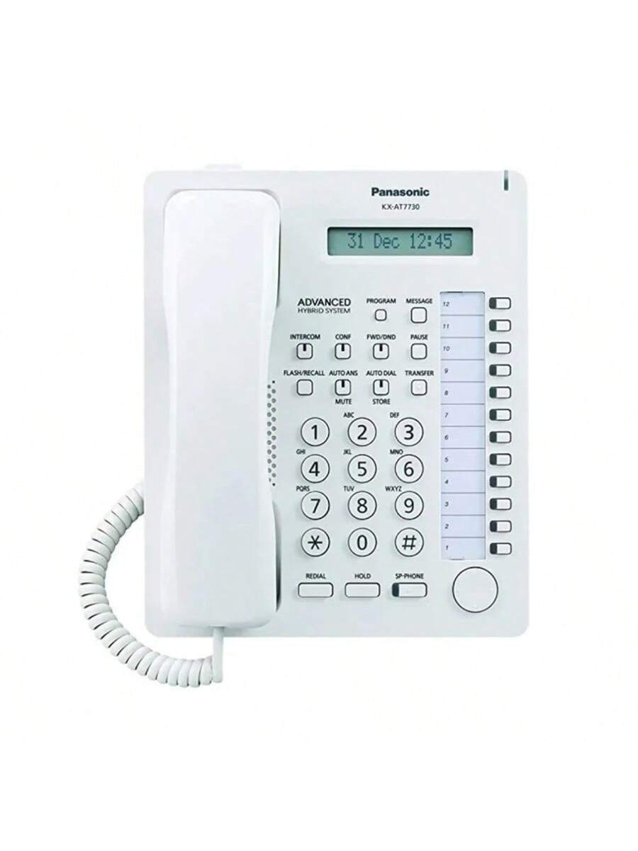 Telefono Panasonic Para Conmutador Kx-at7730 Negro Año 2020