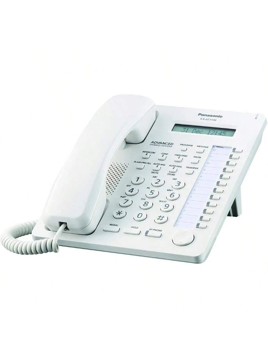 Telefono Panasonic Para Conmutador Kx-at7730 Negro Año 2020