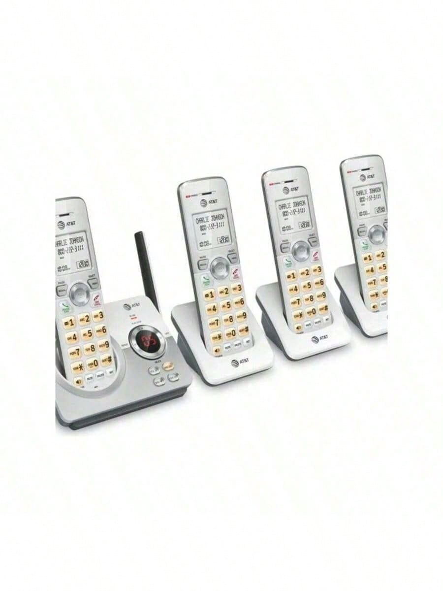 Juego De 4 Telefonos Inalambricos At&t Con Contestadora 2429