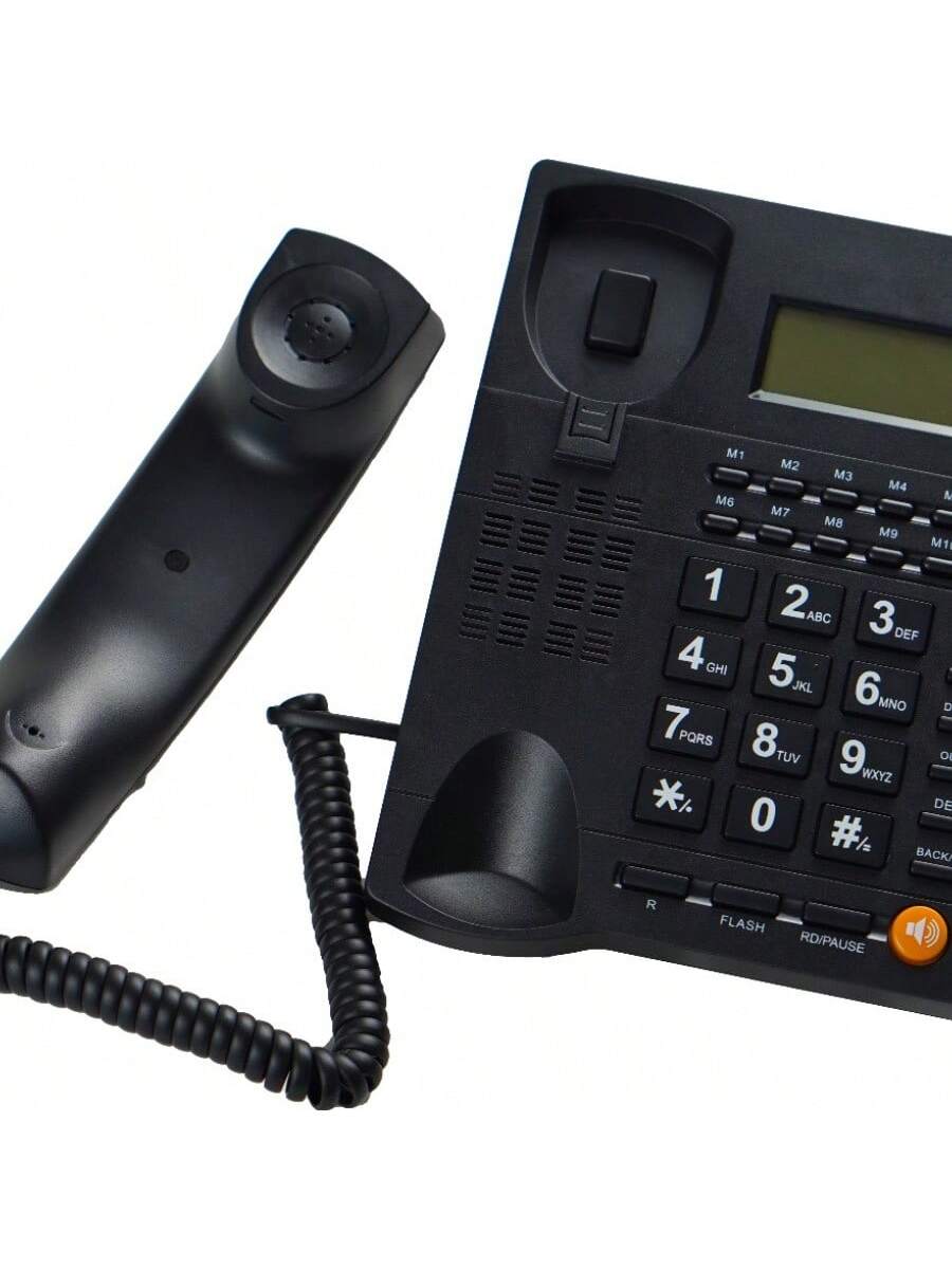 Telefono Fijo Con Identificador, Altavoz, Memorias Y Calc