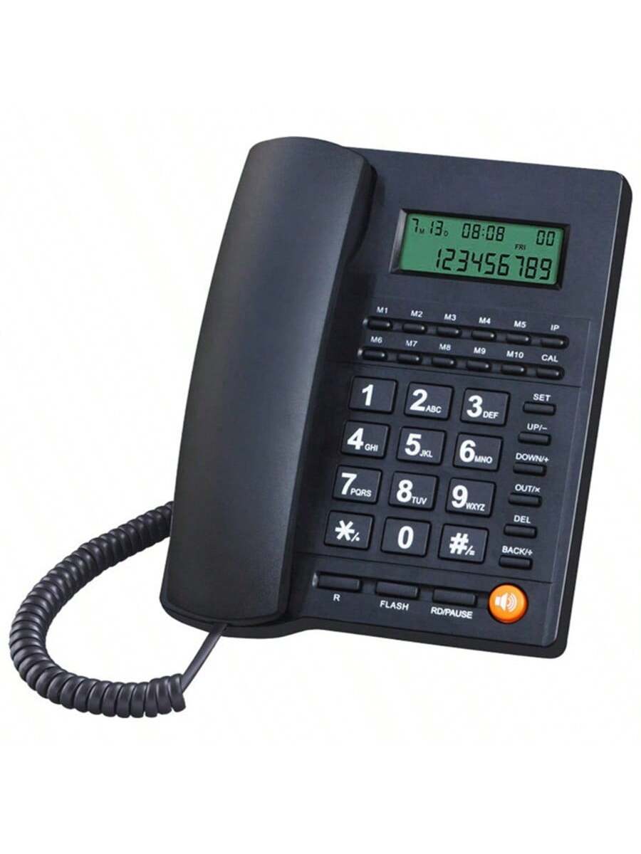 Telefono Fijo Con Identificador, Altavoz, Memorias Y Calc