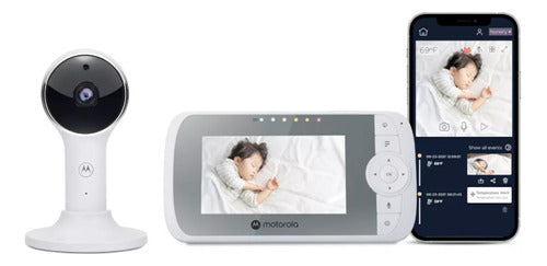 Motorola Lux 64 Monitor Para Bebés 100-240v Con App