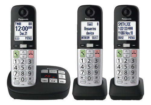 Panasonic Kx-tgu433 Teléfono Inalámbrico Montable 3 Telefono