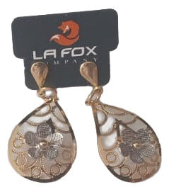 Aretes De Fantasia La Fox Are Elegantes