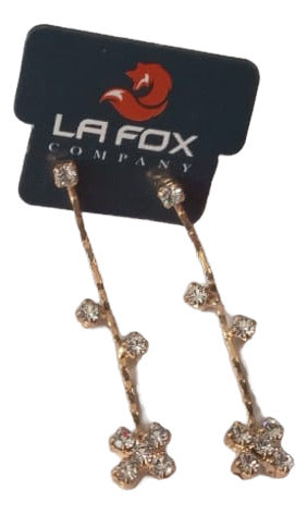 Aretes De Fantasia La Fox Are Elegantes