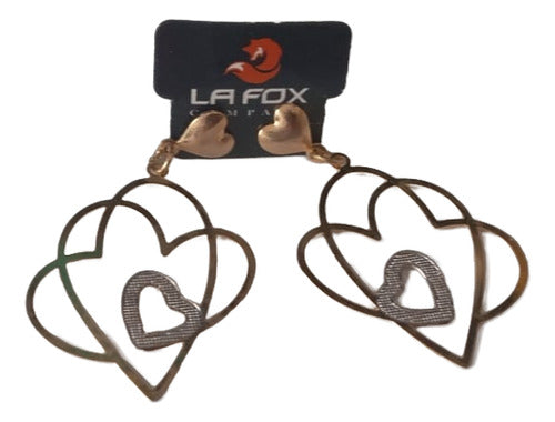 Aretes De Fantasia La Fox Are Elegantes