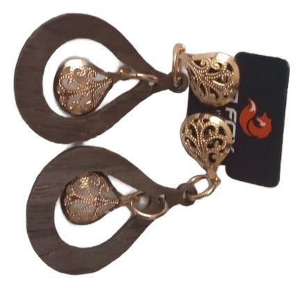 Aretes De Fantasia La Fox Are Elegantes