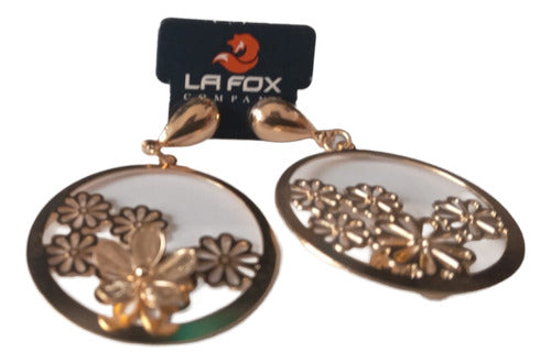 Aretes De Fantasia La Fox Are Elegantes