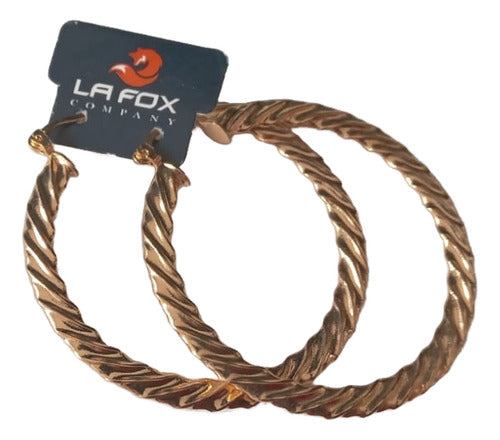Aretes De Fantasia La Fox Are Elegantes