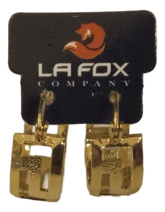 Aretes De Fantasia La Fox Are Elegantes