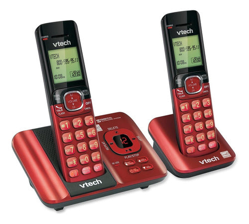 Teléfonos Vtech Cs6529-2 Dect 6.0, Con Contestador Automátic