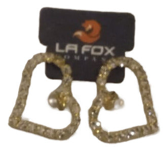 Joyeria Aretes De Fantasia La Fox Elegantes