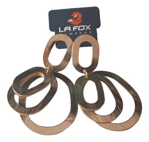 Joyeria Aretes De Fantasia La Fox Elegantes