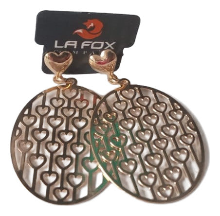 Joyeria Aretes De Fantasia La Fox Elegantes