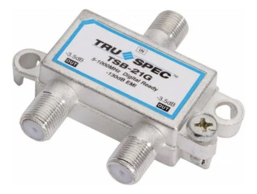 Divisor De 2 Salidas, 75 Ohms, 1 Ghz, Con Cajatsb-21g Steren
