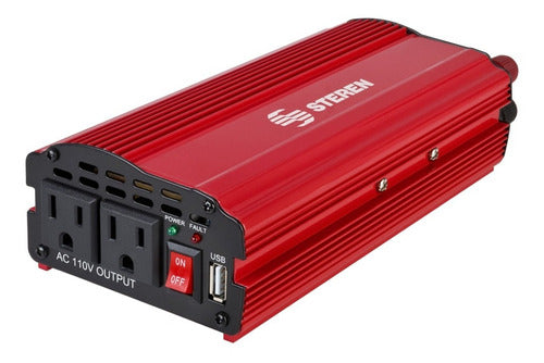 Inversor De Corriente Automotriz De 600 W(12 Vcc A 110 Vca)