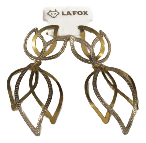 Joyeria Aretes De Fantasia La Fox Elegantes