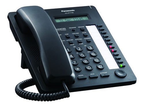 Telefono Panasonic Para Conmutador Kx-at7730 Negro Año 2020
