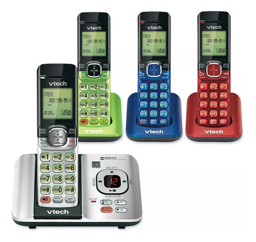 Vtech Inalámbrico Cs6529-4b Caja Abierta
