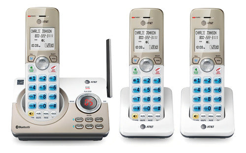 Telefono Inalambrico Triple At&t Bt Con Conexion A Celular Dl72319