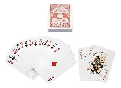 Barajas Motor Brand 976 Para Poker 52 Cartas Y 2 Jokers