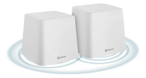 Sistema Smart Wi-fi Mesh Doble, 2,4 Ghz Y 5 Ghz Steren