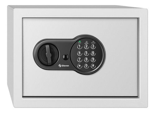Caja Fuerte Electrónica Grande | Seg-500 Color Blanco