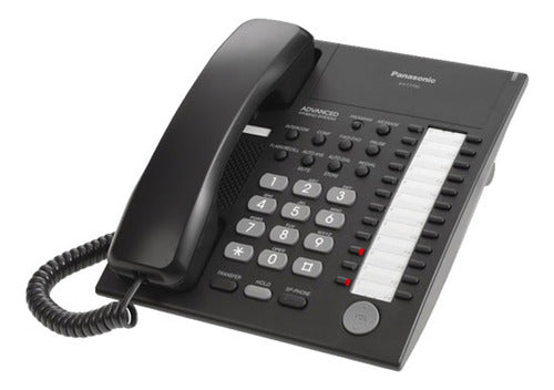 Teléfono Multilínea Para Conmutador Panasonic Kx-t7720 Negro