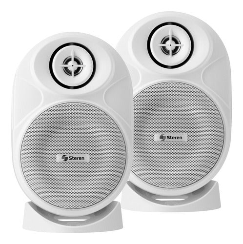 Juego De 2 Bocinas Satelitales 2 Vías 200w Steren Spk-860bl