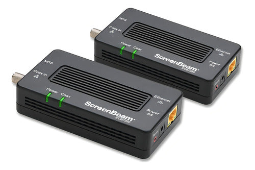 Screenbeam Adaptador De Red Moca 2.5 Para Internet De Mayor