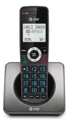 Telefono Inalambrico At&t Gl2101 Con Bloqueo Color Negro
