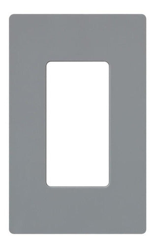 Placa Para Accesorio De Pared 1  Modulo Similar A Lutron