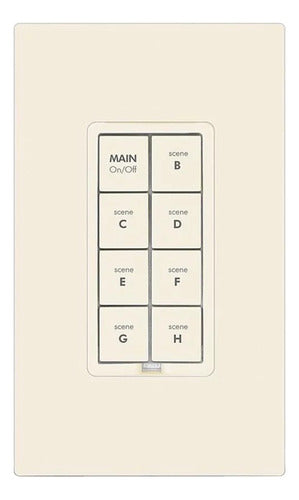 Insteon Teclado De Pared Inteligente 8 Botones 2334-222