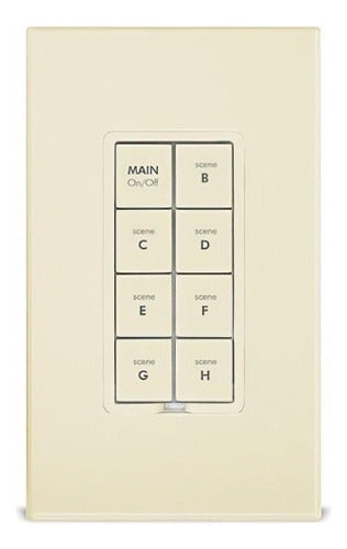 Insteon Teclado De Pared Inteligente 8 Botones 2334-222