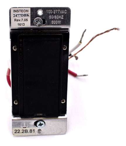 Insteon 2477d Smart Switchlinc Dimmer Apagador Inteligente