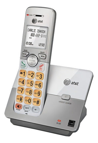 Teléfono At&t El51103 Inalámbrico  Color Plateado